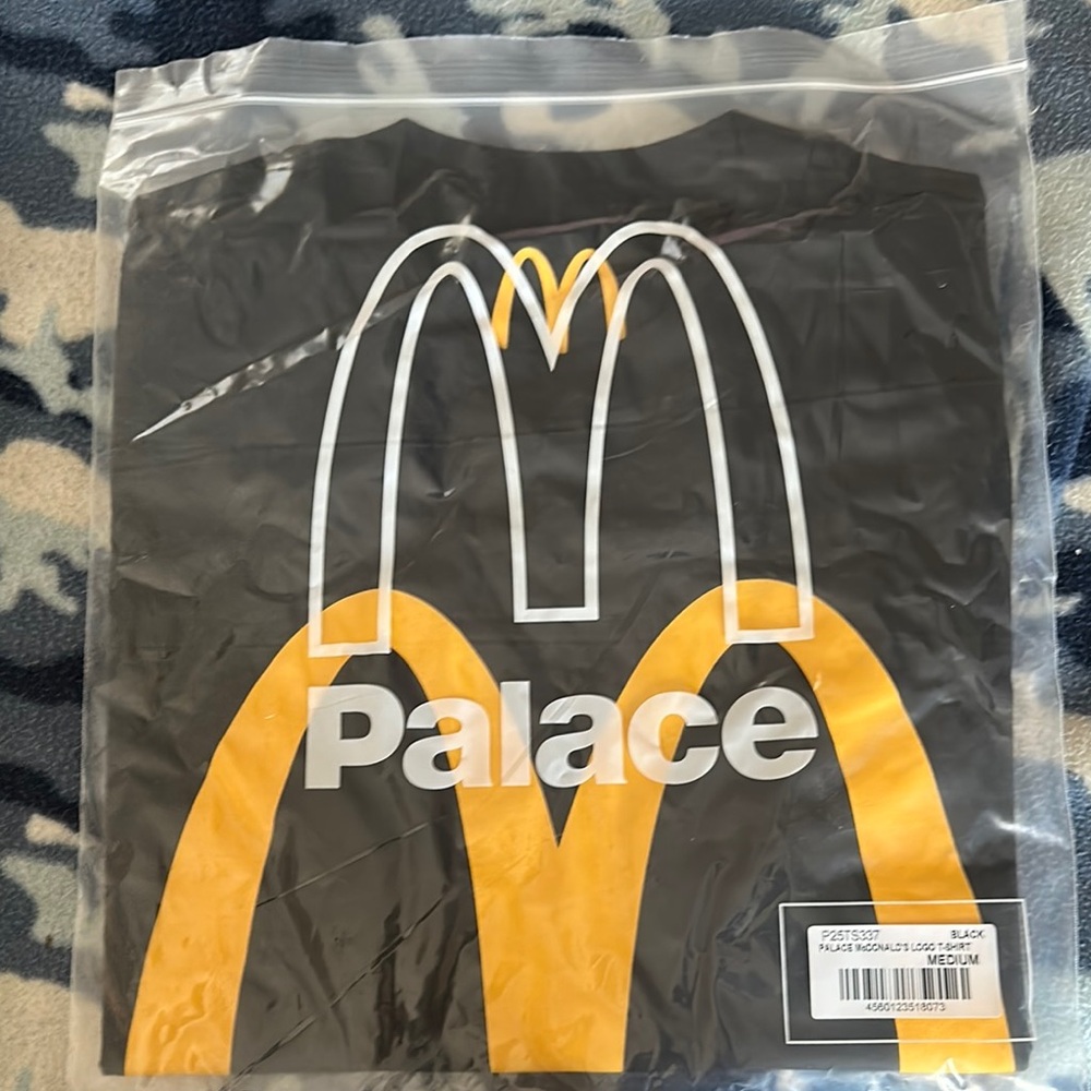 Palace Black and Yellow Short Sleeve Tee